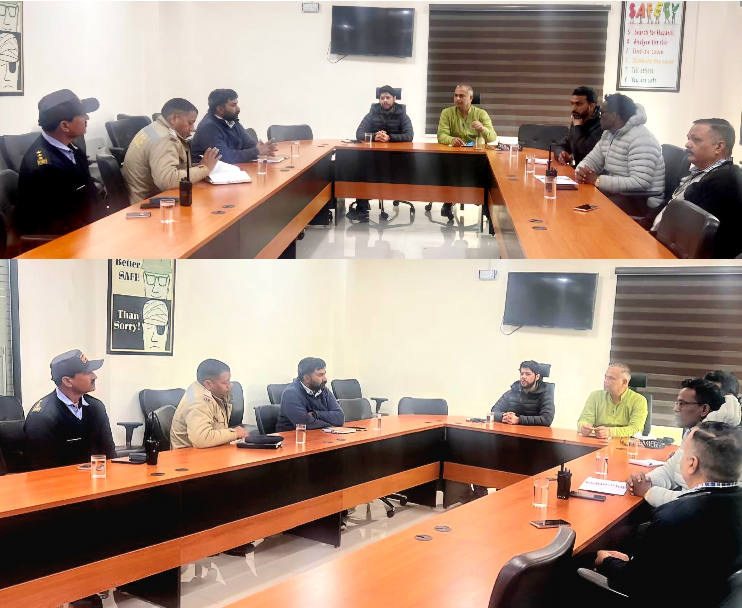 Meeting on security coordination held at Indian Oil Terminal Pekhubela